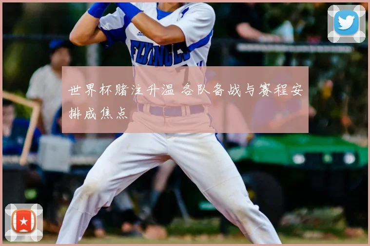 世界杯赌注升温 各队备战与赛程安排成焦点